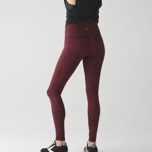 Lululemon High Waisted Wunder Under